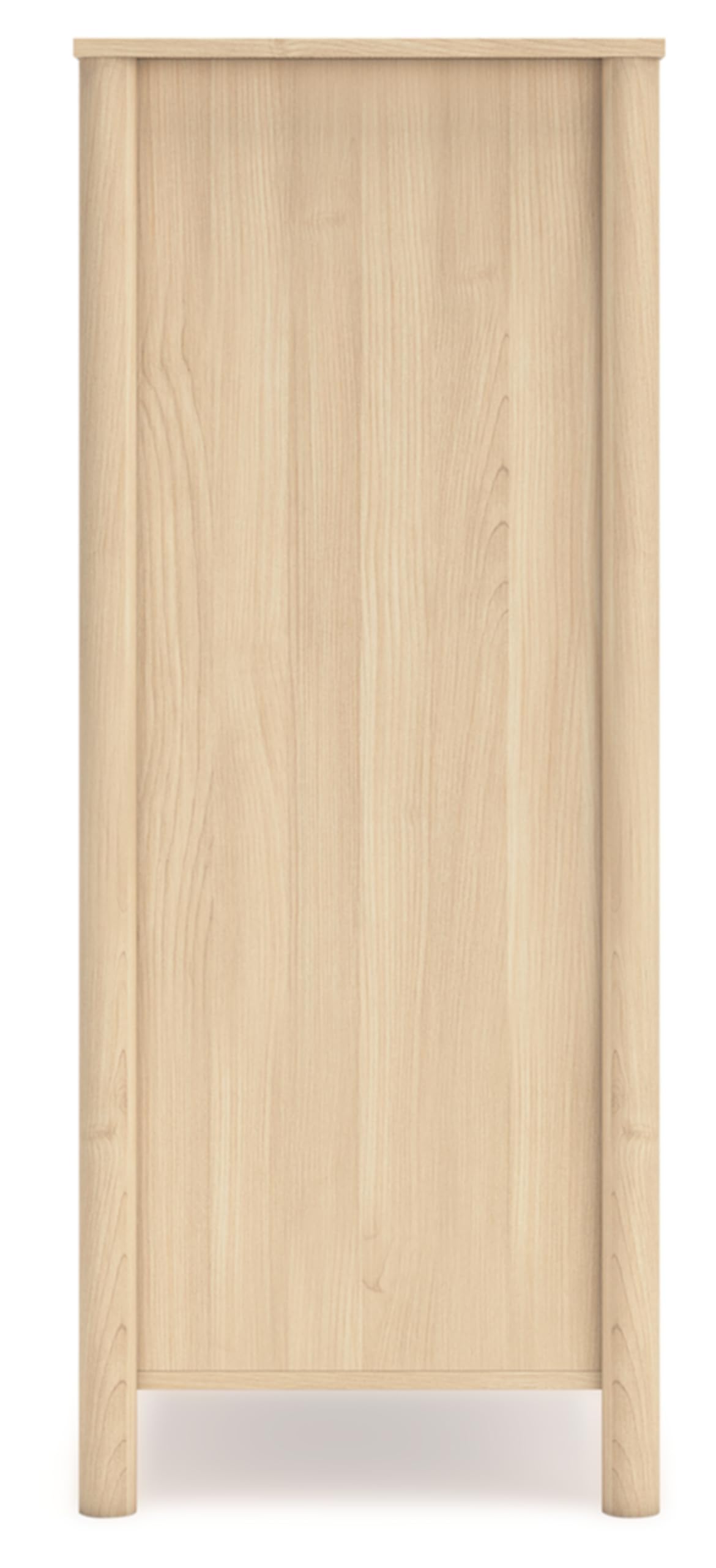 Signature Design by Ashley Cabinella 5 Drawer Tall Dresser, Tan