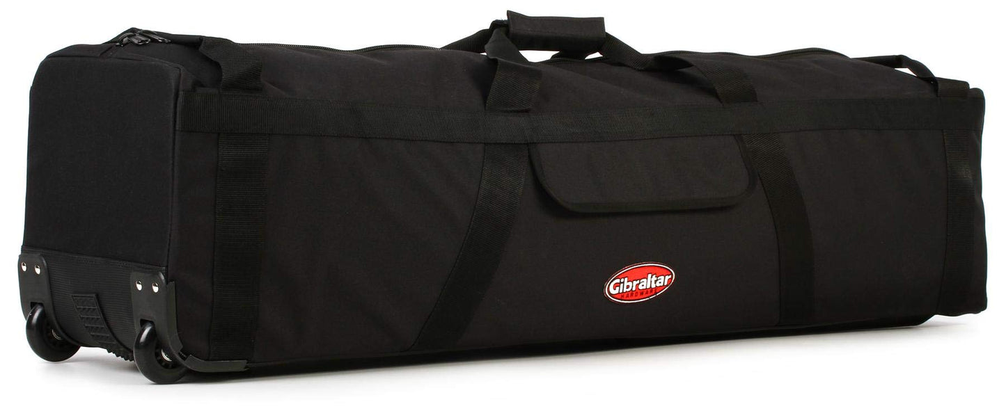 Gibraltar GHLTB Long Hardware Bag with Wheels,Black