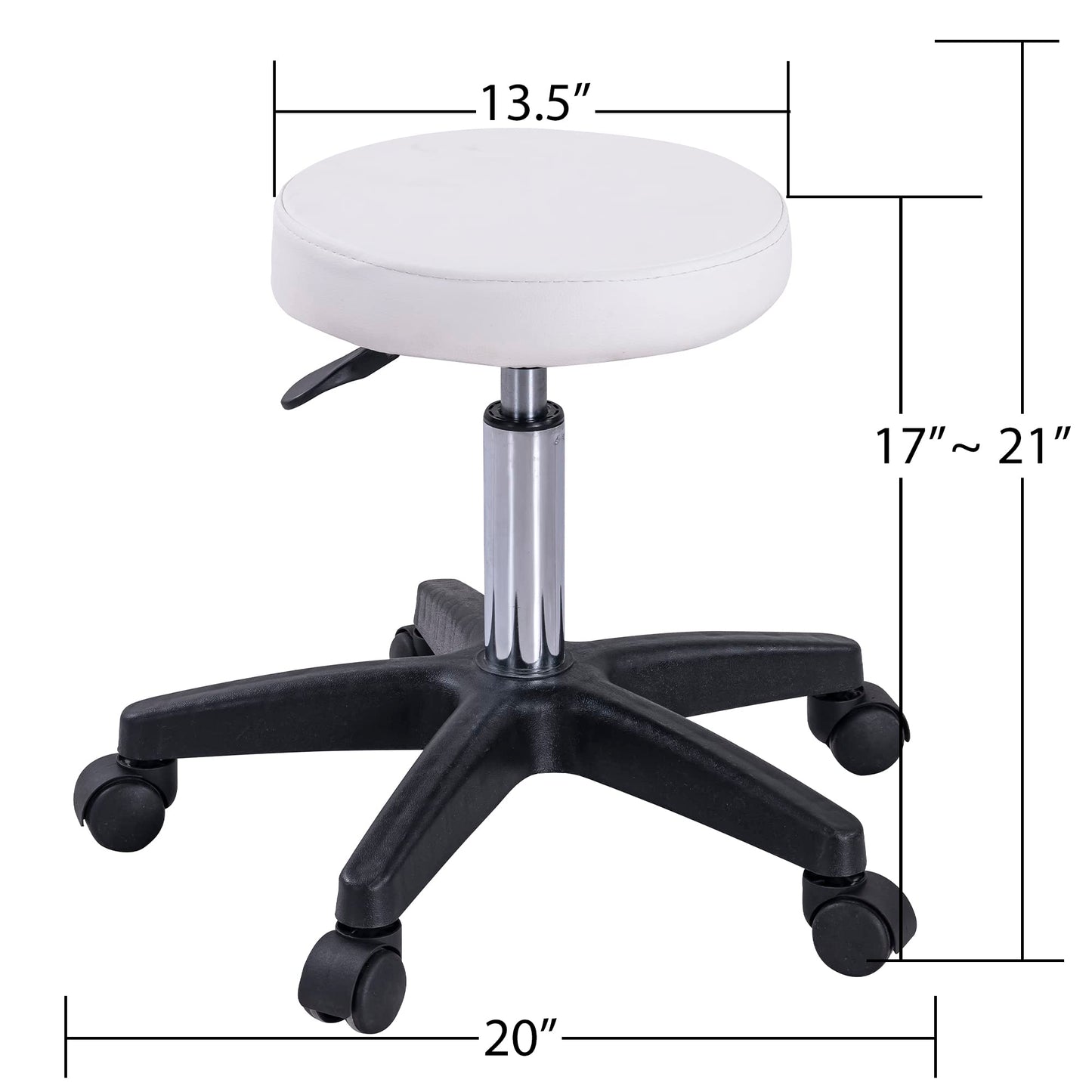 HeureuxBoBo Massage Salon Tattoo Chair, 3-in-1 Adjustable Facial Bed, Massage Table with Hydraulic Stool, Multi-Purpose Esthetician Bed for Beauty Spa, Barber, Lash & Tattoo Service
