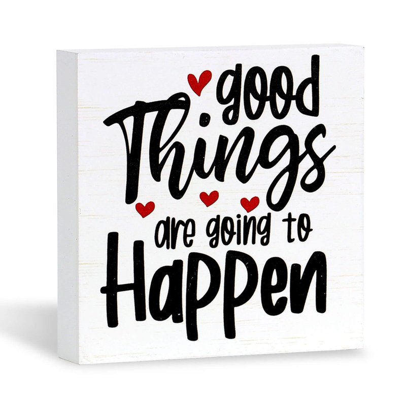 Double-Sided Wooden Box Sign, But Did You Document It Office Decor 2-in-1 Sayings Wood Block Signs, 5x5 Inches Reversible Table Centerpiece Decorations for Desk