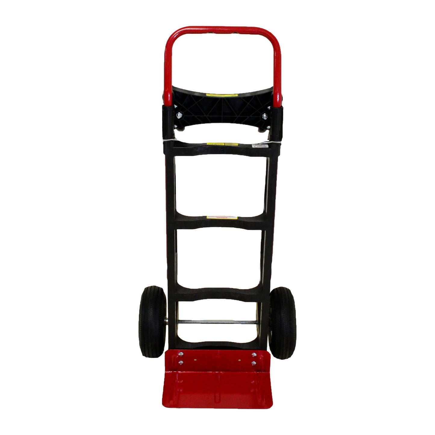 Milwaukee Hand Trucks 40611 Nylon Convertible Truck with 10-Inch Pneumatic Tires