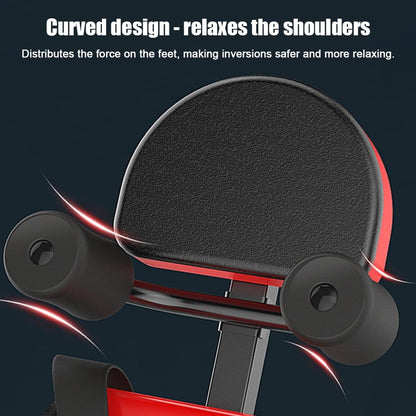RIEJIN Heavy Duty Inversion Table 330 lbs Capacity with Adjustable Protective Belt Inversion Table for Back Pain Relief Updated