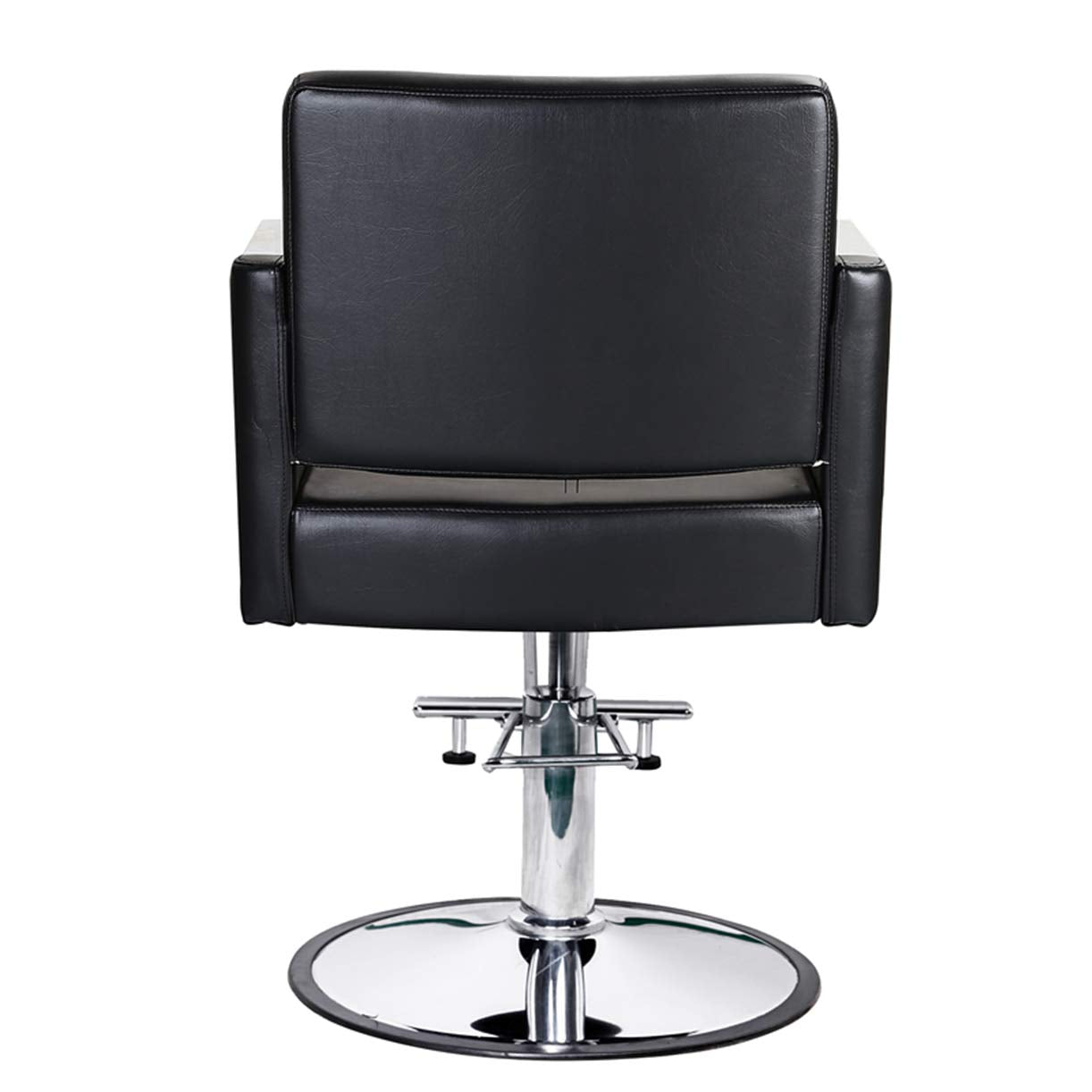 Funnylife Round Base Black Vintage Styling Shampoo Barber Chair