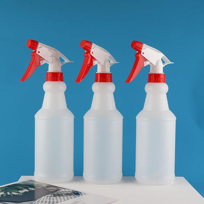 Looknniy 10 Packs 32oz Empty Spray Bottles Plastic Heavy Duty Refillable Spray Bottles with Adjustable Nozzle and Measurements for All Purpose Cleaning Solutions
