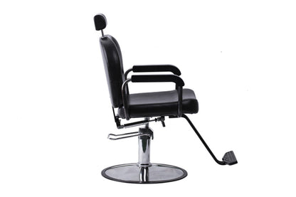 Funnylife Vintage Black Styling Salon Shampoo Barber Chair