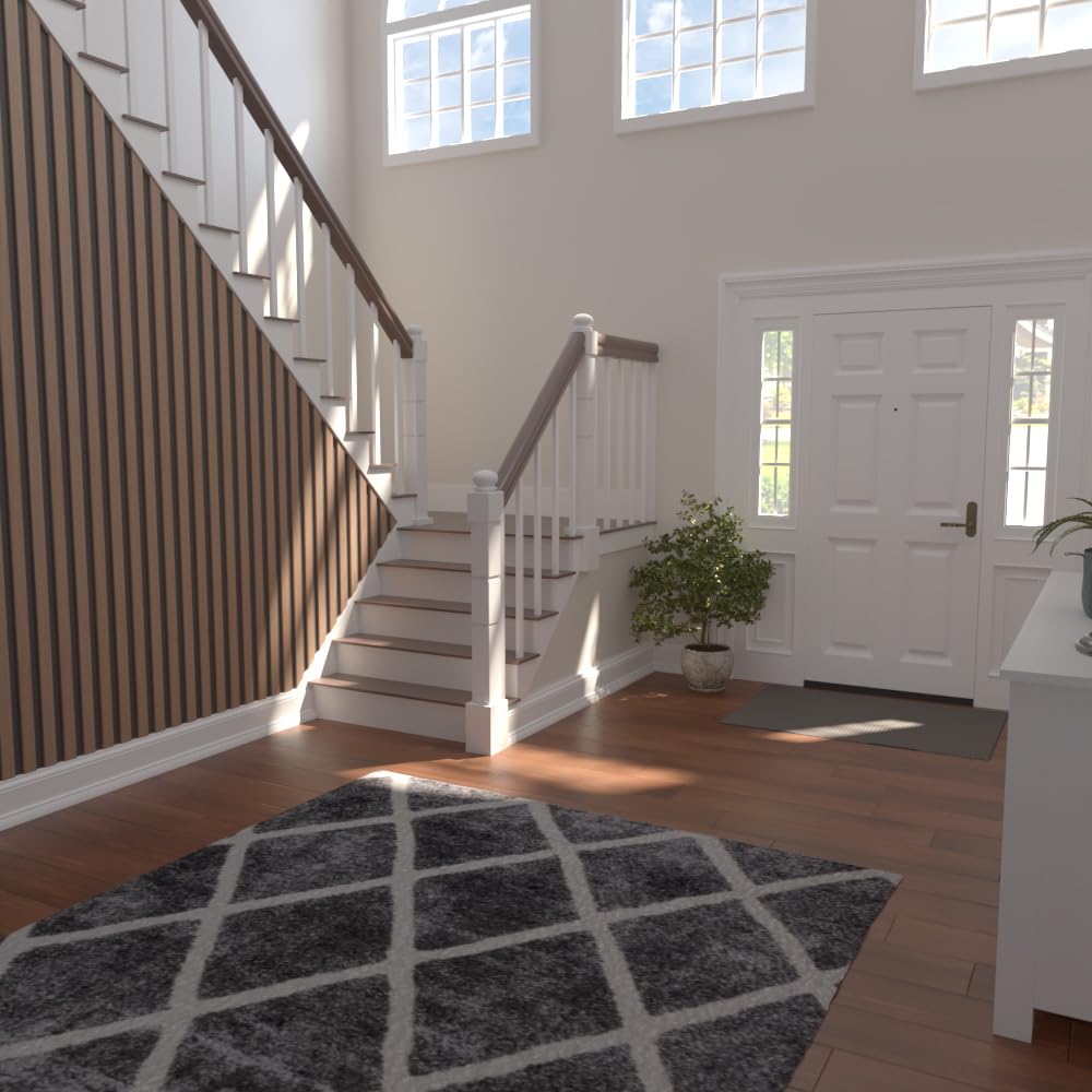 Ekena Millwork Heritage Premier Traditional Stain Grade Solid Hardwood Adjustable Slat Wall Kit w/ 2"W x 94 1/2"H Slats, Maple (Contains 10 Slats)