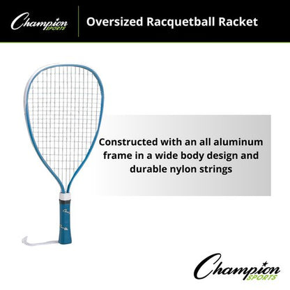 Champion Sports RBR100 Oversized Racquetball Racket