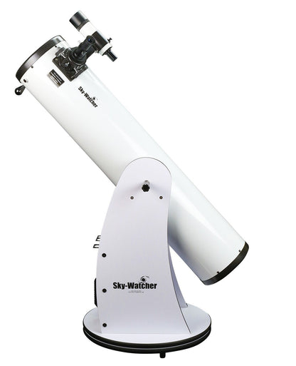 Sky-Watcher Classic 200 Dobsonian 8-inch Telescope – Solid-Tube – Simple, Traditional Design – Easy to Use, Perfect for Beginners, White (S11610)