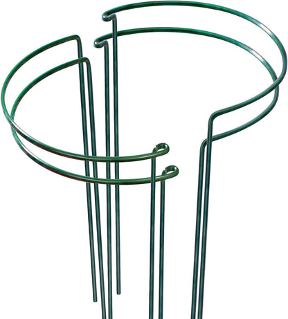 4 10" 15.8" LEOBRO Plant Support Stakes, PCS Plant Stakes, Plant Support, Peony Cages and Supports, Garden Stakes
