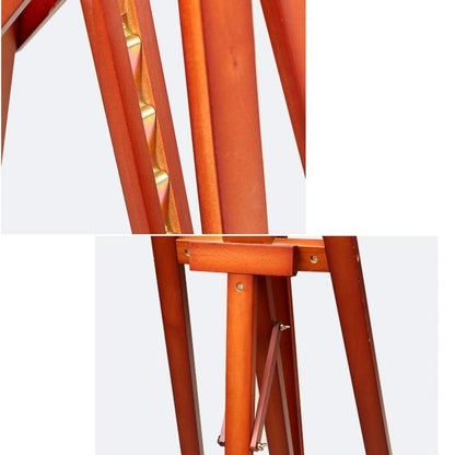 XAWSOP 170-236CM Adjustable Easel, Beech Wood Easel Thicken Sturdy Display Stand, Suitable for Artist Sketching, Poster Display,