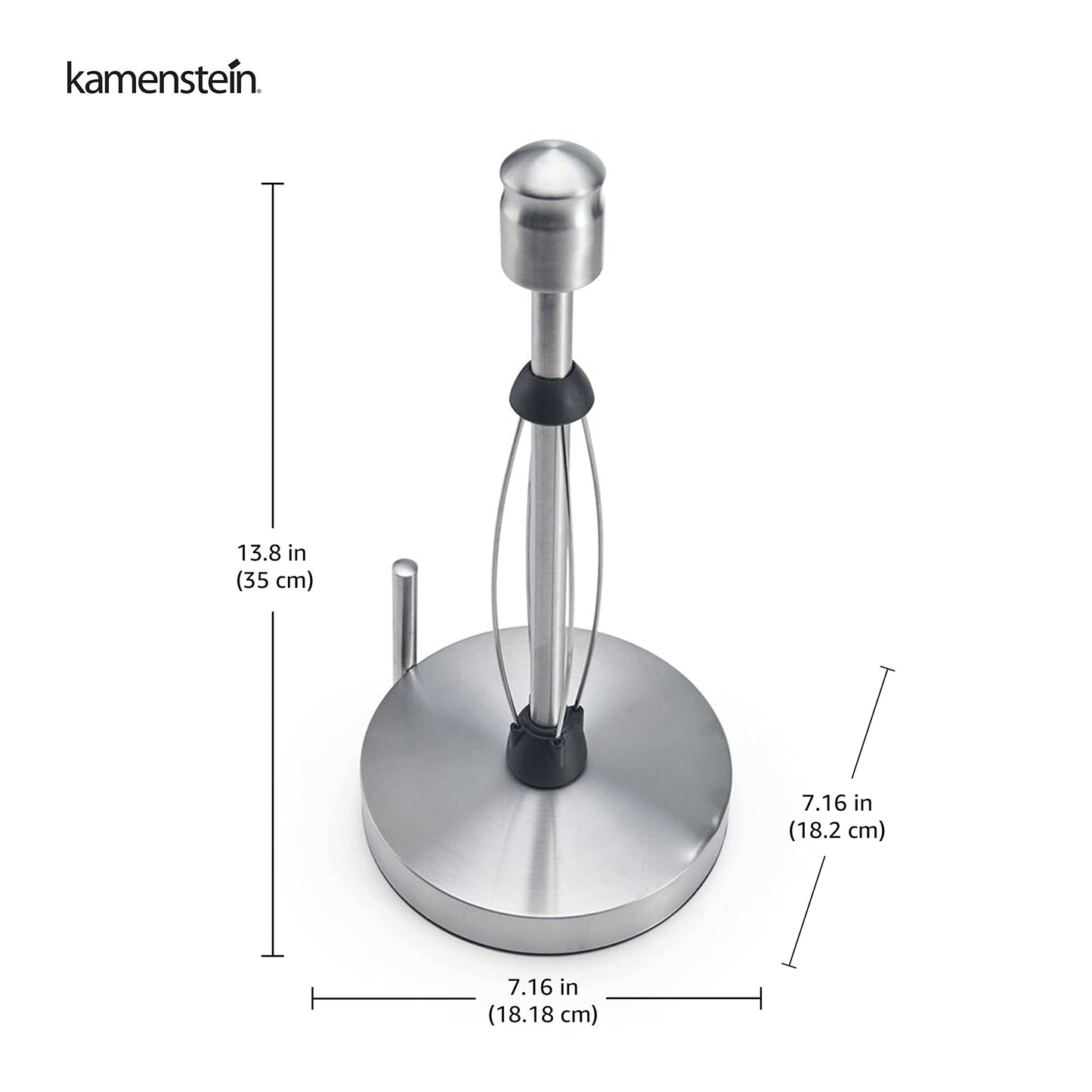 Kamenstein Perfect Tear Paper Towel Holder, 13-inch, Silver 2