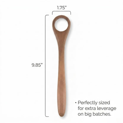 Danish Dough Whisk - Bread Wisking Tool for Mixing - Sourdough Wood Stirrer for Pastries, Egg, Pizza