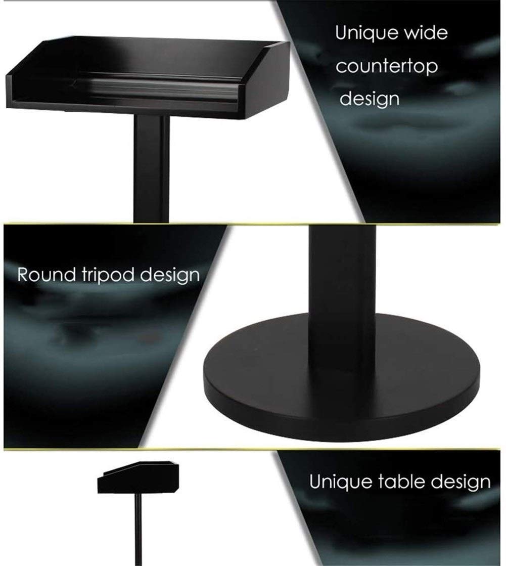 Lectern Podium Stand, Full Floor Lectern Hotel Restaurant Entrance Podium Welcome Table Speaking Stage Master of Ceremonies Office Supplies