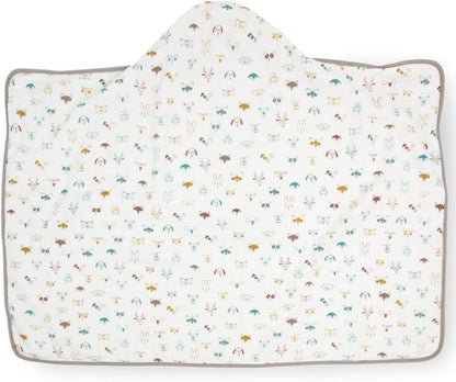 1-6 Little Unicorn Hooded Bath Towel | Absorbent Cotton & Terry Blend | Larger Size for Baby & Toddlers, Years (Animal