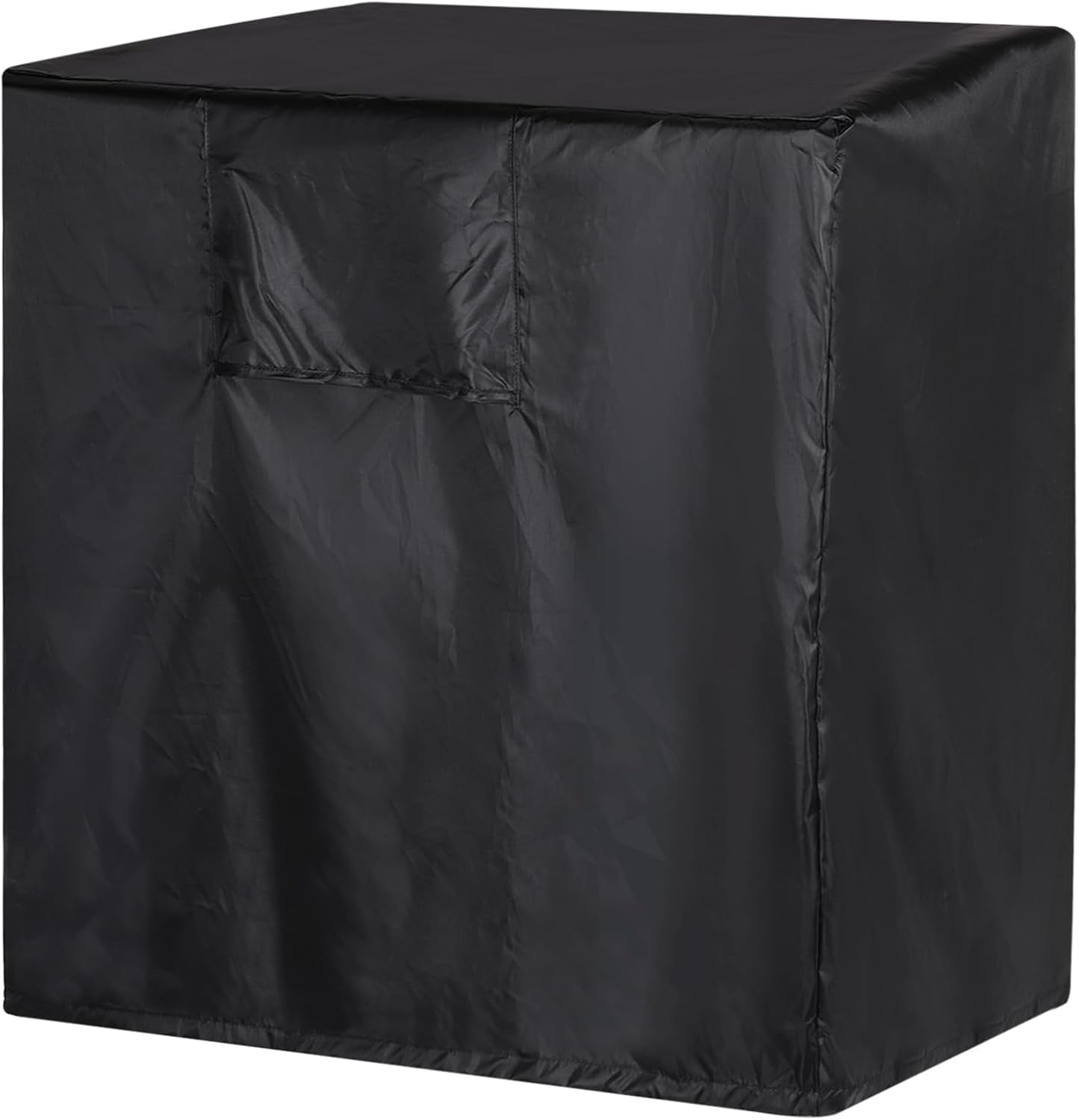 uxcell Air Conditioner Cover, 26"x26"x32" Outdoor Unit Square Vertical Protective Cover (Black)