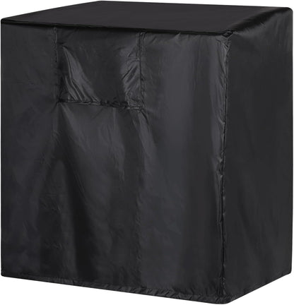 uxcell Air Conditioner Cover, 26"x26"x32" Outdoor Unit Square Vertical Protective Cover (Black)