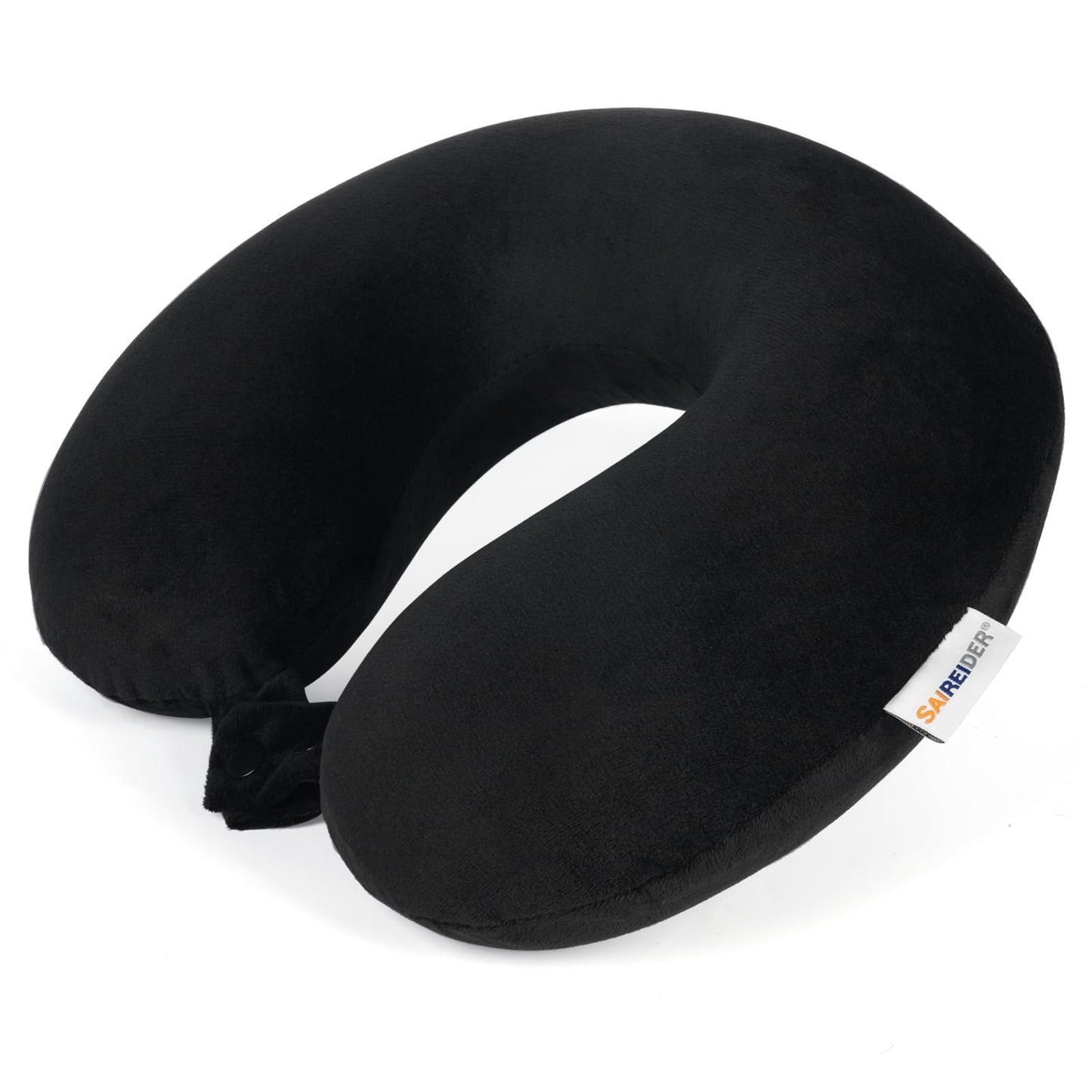 SAIREIDER Neck Pillows for Travel-Head Neck Support Travel Pillow for Traveling, Car, Home, Office Adjustable(Navy Blue)
