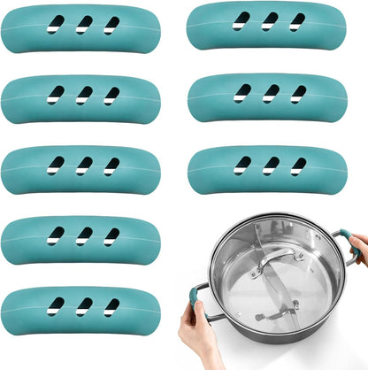 Green Silicone Hot Handle Holder (8)