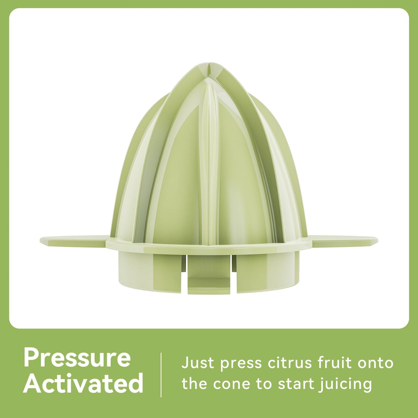 La Reveuse Electric Citrus Juicer 34 oz for Grapefruit Orange Lemon Lime Juice, 40W, Grayish Yellow