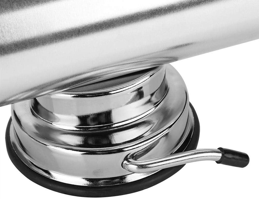 2 LB Food Grade Stainless Steel Vertical Sausage Stuffer Maker Sausage Filler Meat Pork Filler for Home & Restaurant