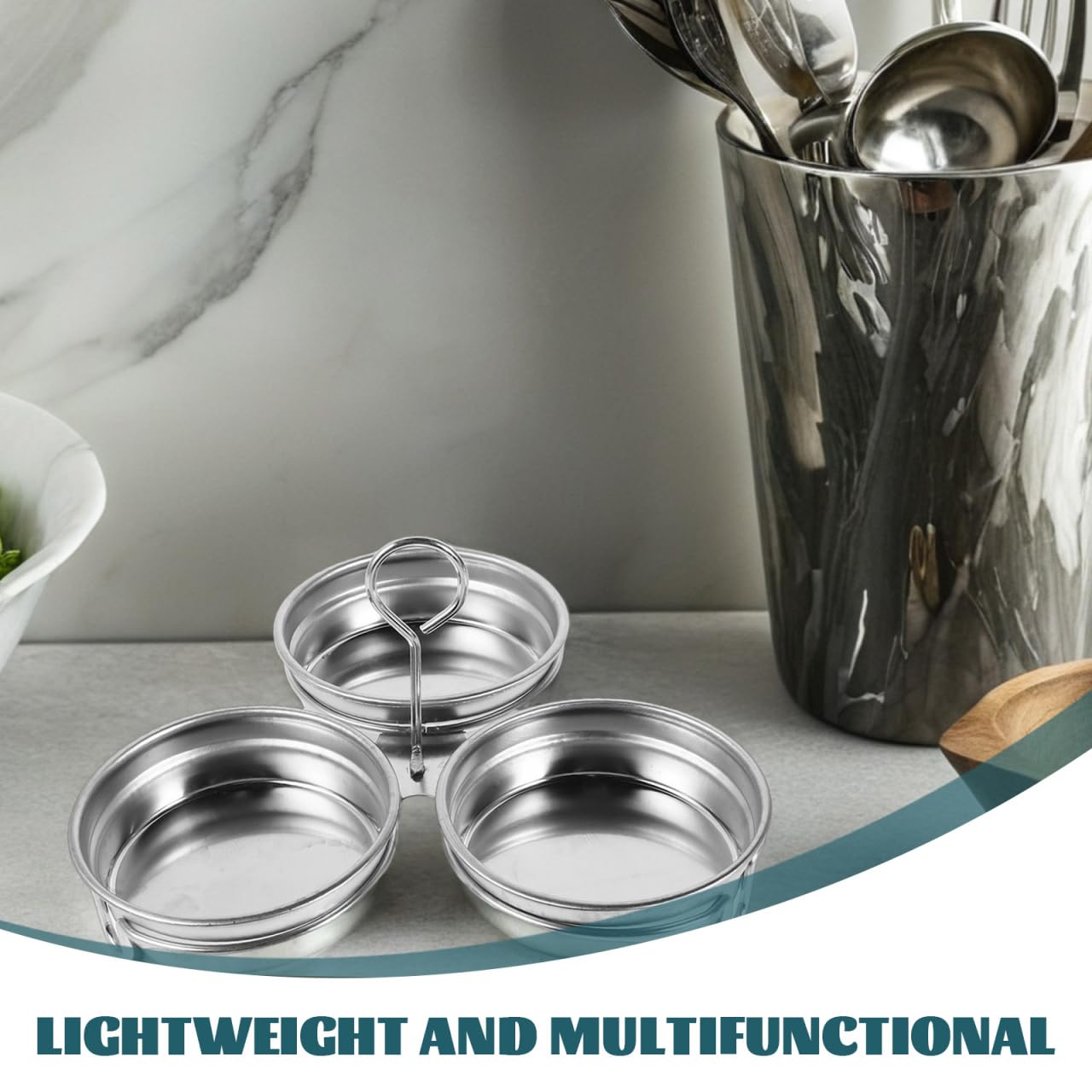 ULTECHNOVO Egg Poacher Cup 1-Cup Stainless Steel – Nonstick Coating Removable Rack – for Stovetop Steaming Poaching Boiling for Individual Eggs