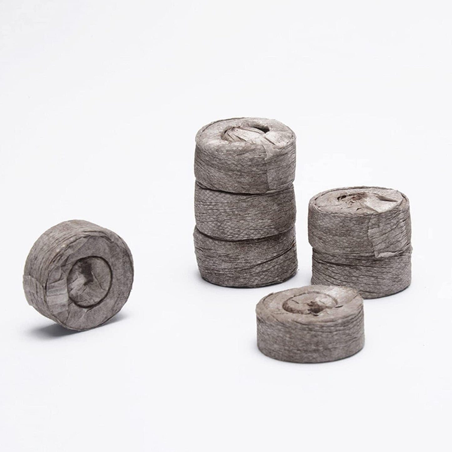 Woohome 150 PCS Peat Pellets Seeding Soil Set, Compressed Peat Block with Plant Labels for Indoor Outdoor Gardening