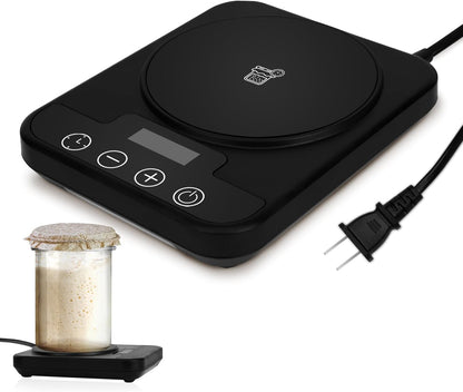 Hobychild 1F (70-100F) 12-Hour Sourdough Starter Warmer Precise Thermostat Control Sourdough Warming Mat for Kitchen