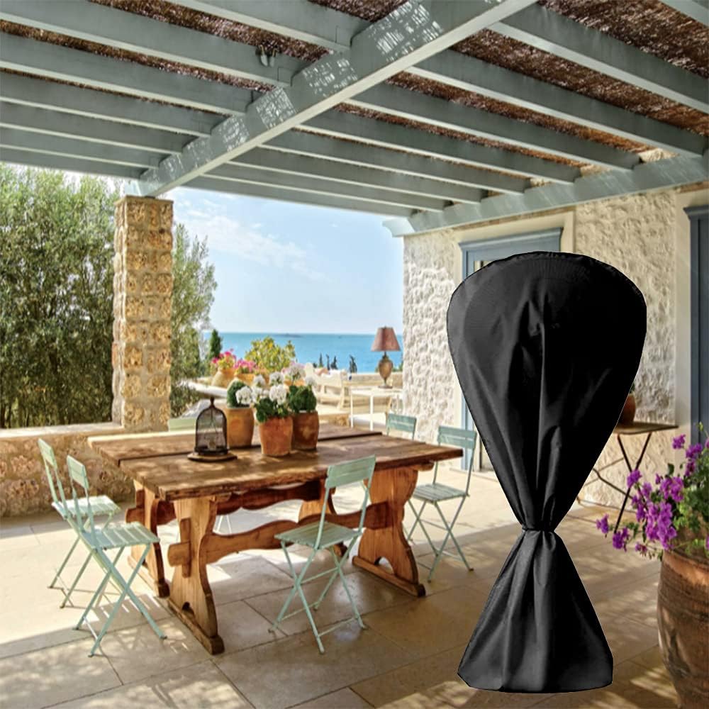 Electric Fan Dust Cover, 420D Heavy Duty Washable Sleeve, Waterproof Dustproof Protective Cover for Pedestal Fan