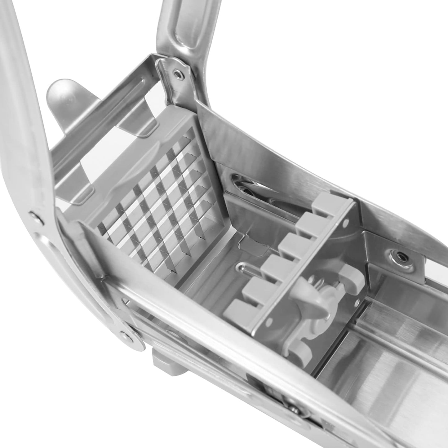 Ejoyous French Fry Cutter, Professional Stainless Steel Potato Slicer Chopper Set, French Fries Grater with 36 Hole and 64 Hole Cutter for Sweet Potato Carrot Cucumbers