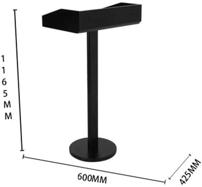 LaseVe Lectern Podium Stand, Lectern Free-Standing Floor Standing Pulpit Hotel Restaurant Entrance Podium Welcome Table Speaking Stage Master of Ceremonies for Church School Presentation