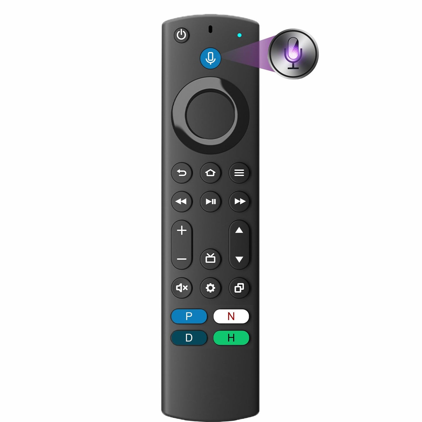 B Braince Smart Remote Compatible with Samsung Smart TV Remote Replacement 2025-2019, Voice Control remoto Samsung Smart tv, Mic, Bluetooth, Universal, Tizen OS, No Solar. 2-Year Warranty.