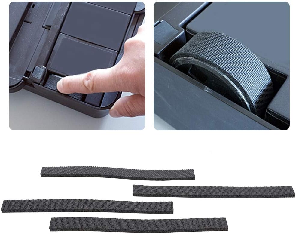 4Pcs Robot Tire Wheel Leather Replacement for IRobot 380t Mopping Robot Vacuum Cleaner