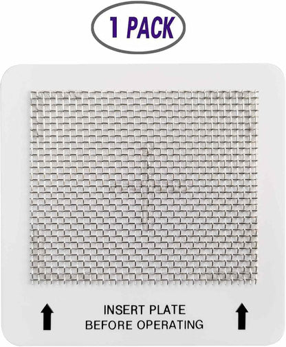 Universal Ceramic Ozone Plates for Ozone Generators, Washable Air Purifier Replacement Plates (1 Pack)