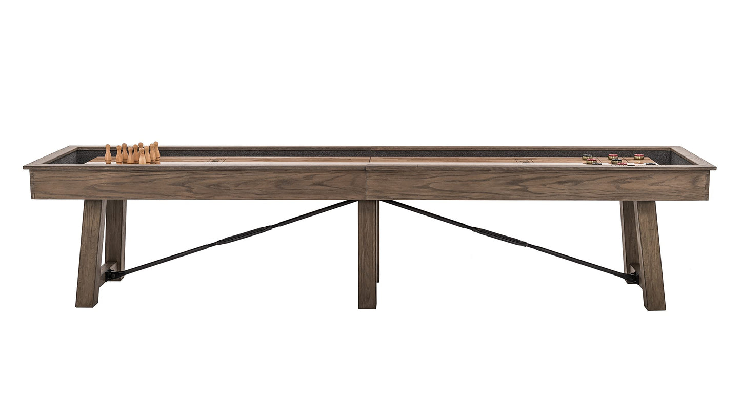 Plank & Hide - Isaac Shuffleboard Table (12')