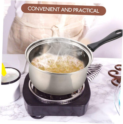 1 Set Stainless Steel Pot, Nonstick Saucepan with Lid, Deep Skillet, Stock Pot, Small Pan