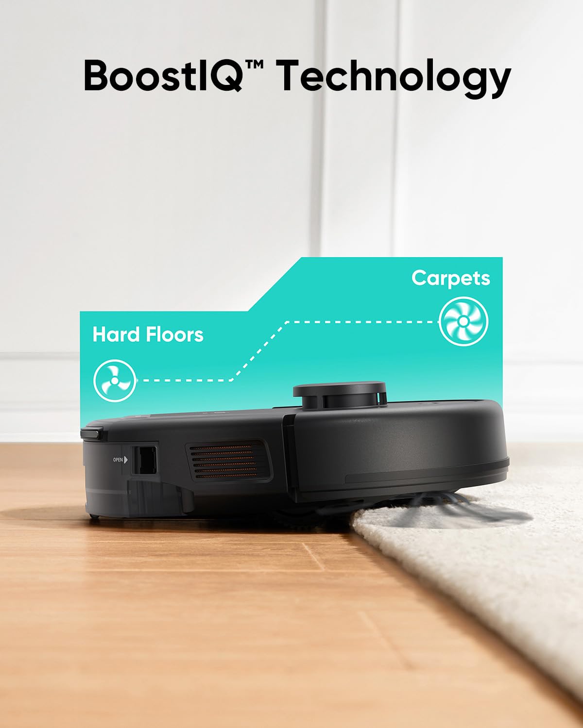 eufy Like-New RoboVac G30 Verge, Robot Vacuum with Home Mapping, 2000Pa Suction, Wi-Fi, Boundary Strips, for Carpets and Hard Floors (Renewed)