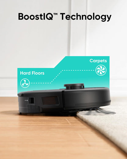 eufy Like-New RoboVac G30 Verge, Robot Vacuum with Home Mapping, 2000Pa Suction, Wi-Fi, Boundary Strips, for Carpets and Hard Floors (Renewed)
