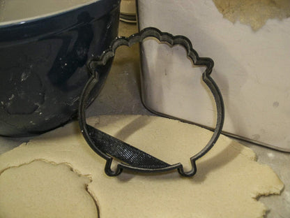 Witch Cookie Cutter - Black, Food-Safe Plastic, Made in USA, 1 Piece