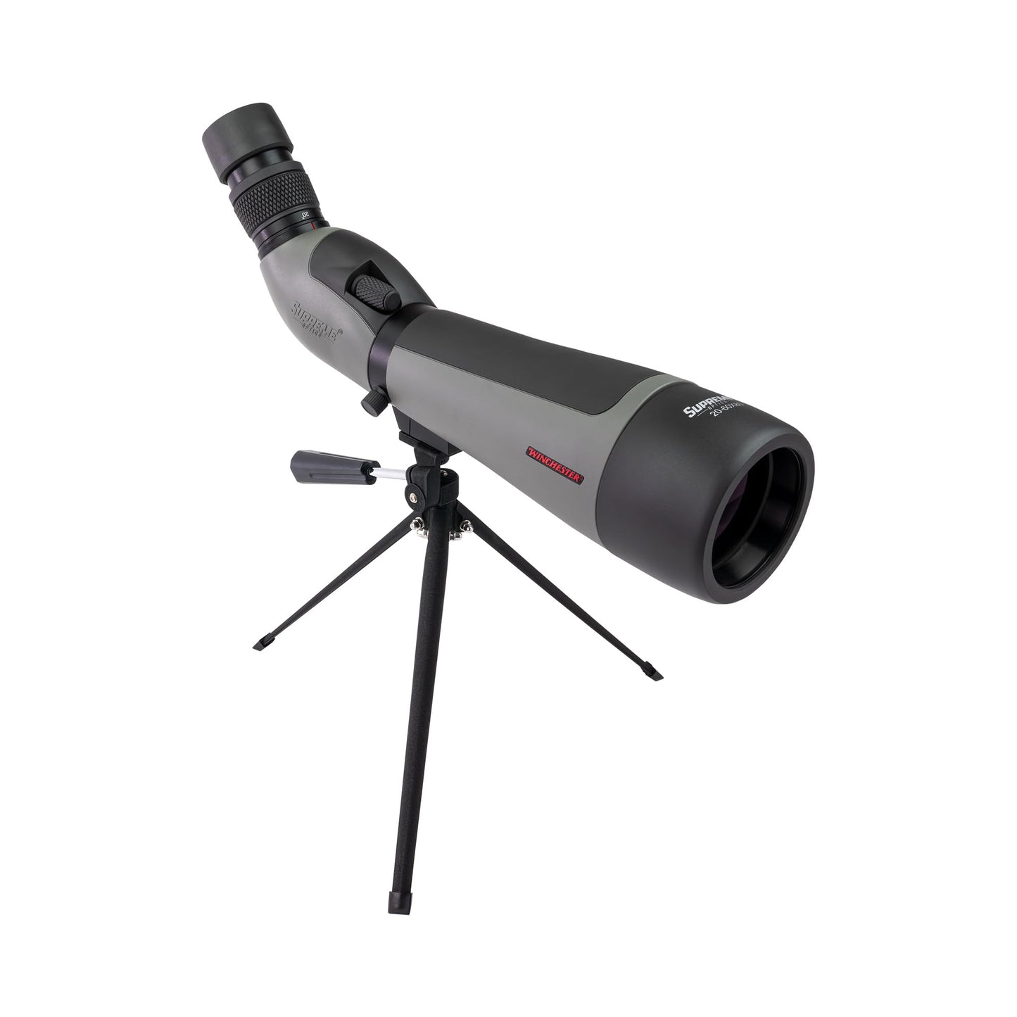 Winchester Supreme Optics 20-60x80mm Spotting Scope w/Tripod | Hunting, Shooting, Bird Watching & Wildlife Observation | IPX7 Waterproof & Fogproof