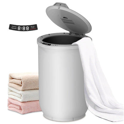 Ultra Large Capacity Towel Warmer Bucket, Rapid Heating with Timer, One-Button Digital Display Control, Safety Lock, Gifts for Him & Her, Auto Shut-Off, Fits 2 Large, Blankets, Bathrobes, PJ's