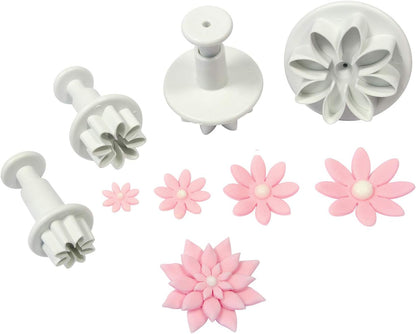PME Daisy Plunger Cutters, 4-Pack