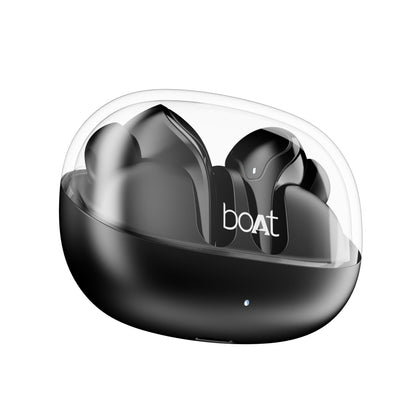 boAt Airdopes 311 Pro Truly Wireless in Ear Earbuds, Up to 50 Hrs Playtime, Dual Mics, Low-Latency Mode, ASAP Charging, IPX4, IWP Tech, BT v5.3 (Active Black)