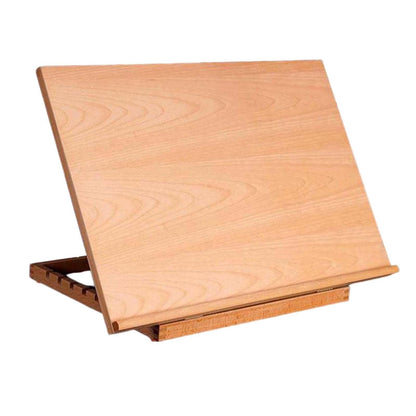 Portable Painting Easel Reading Rack Artist, Support Lightweight Desktop Foldable Wood Retro Style, Holder, Drawing Board for Sketching/1932