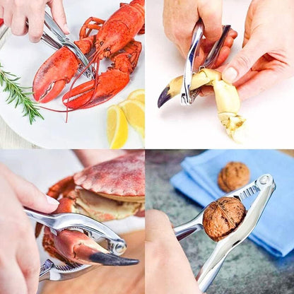 New Starting Point Trading 26 PCS Seafood Tools - Crab Crackers, Scissors, Lobster Sheller, Nutcracker Set for Seafood