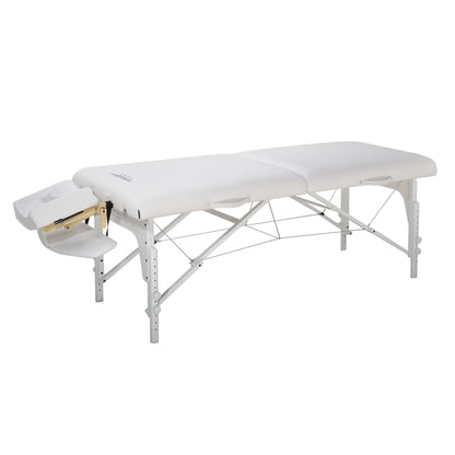 Master Massage 31" Montclair Pro Portable Massage Table Package, Memory Foam Cushioning, Reiki Panels, Shiatsu Cable Release- Tattoo Table, Spa Bed, Facial Bed