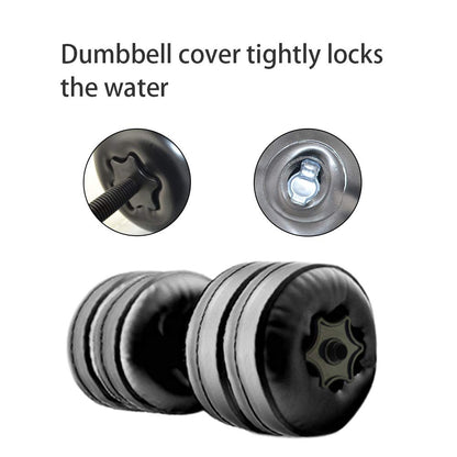 Water Filled Dumbbells Set - Water Filled Weights - Portable Travel Weights - Weights Adjustable Dumbbells - Portable Fitness Equipment - Strength Training - Fitness and Shaping