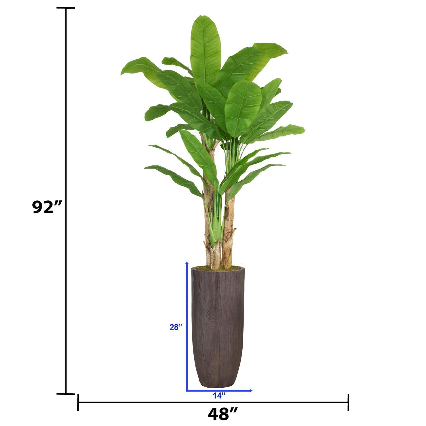Vintage Home Artificial Faux Real Touch Banana Tree (VHX117230)