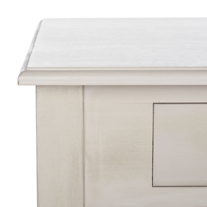 SAFAVIEH Home Collection O'Mara Taupe 2-Drawer Computer Table Office Desk