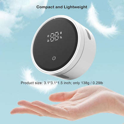 Toothbrush Holders Cleaner & Dryer for Bathroom - Mirror Wall Mounted [Rechargeable, Auto Sensor Open/Close Lid, LED