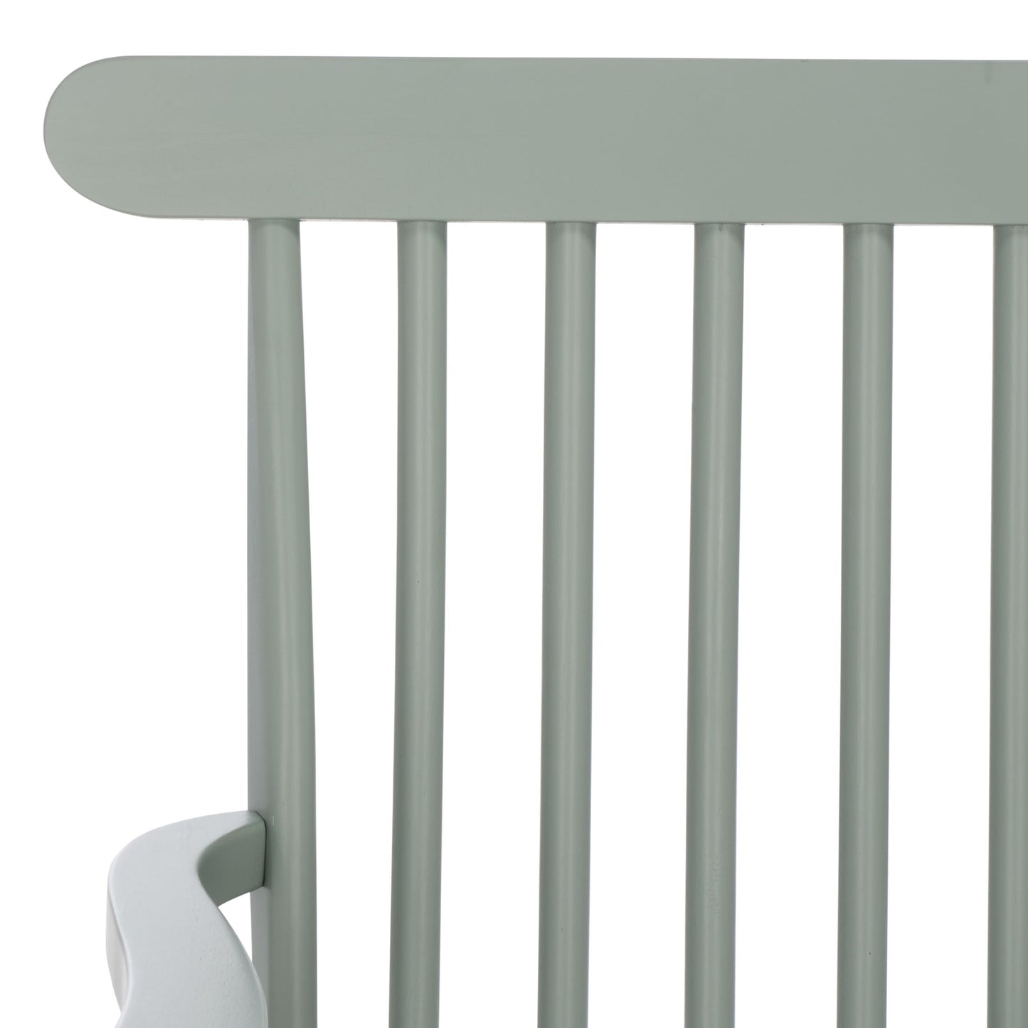 SAFAVIEH Home Collection - Eton Sage Green Solid Wood Bench, Farmhouse Spindle Back Indoor Seating for Entryway or Dining (BCH3300A)